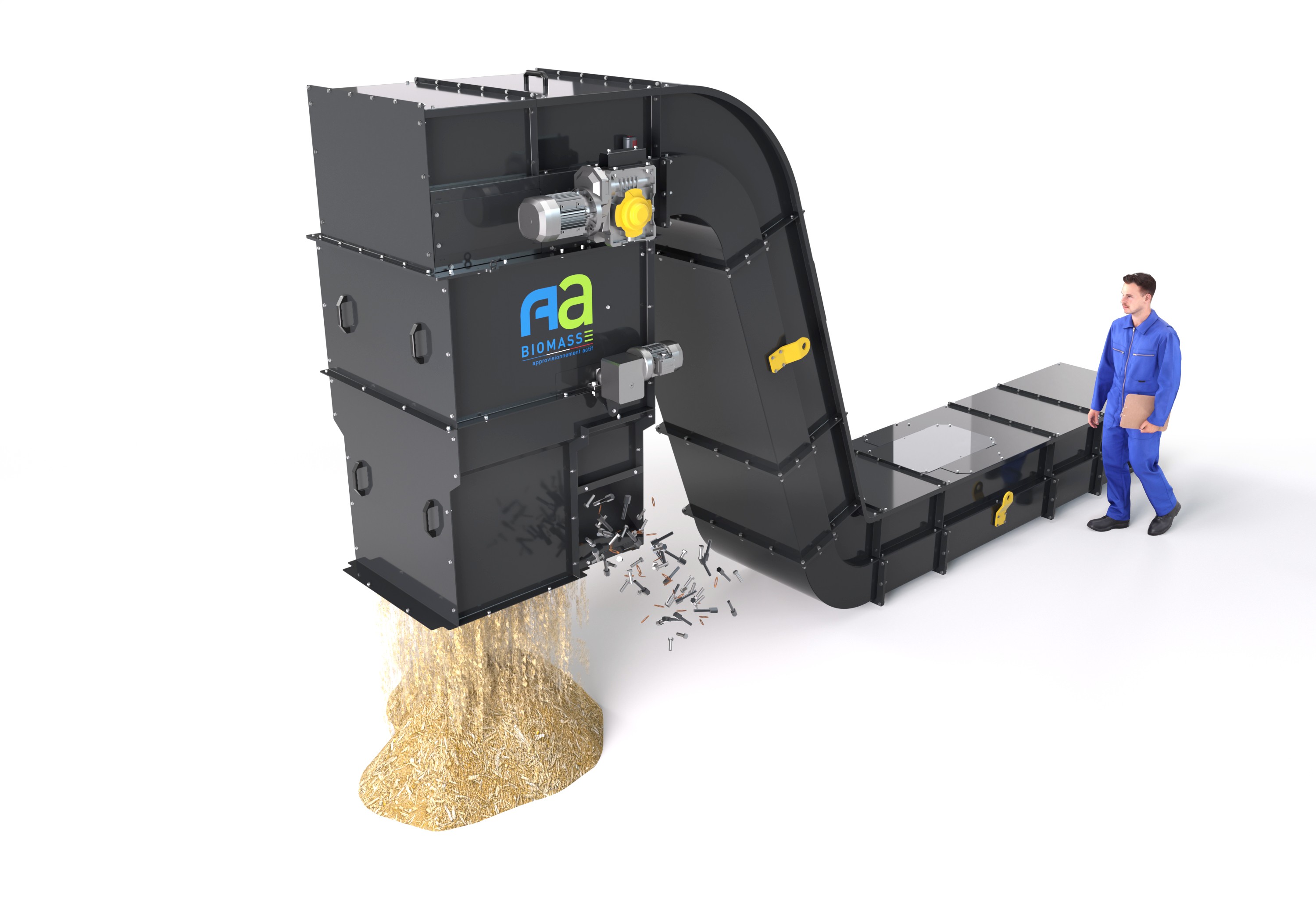 Déferrailleurs Biomasse D400