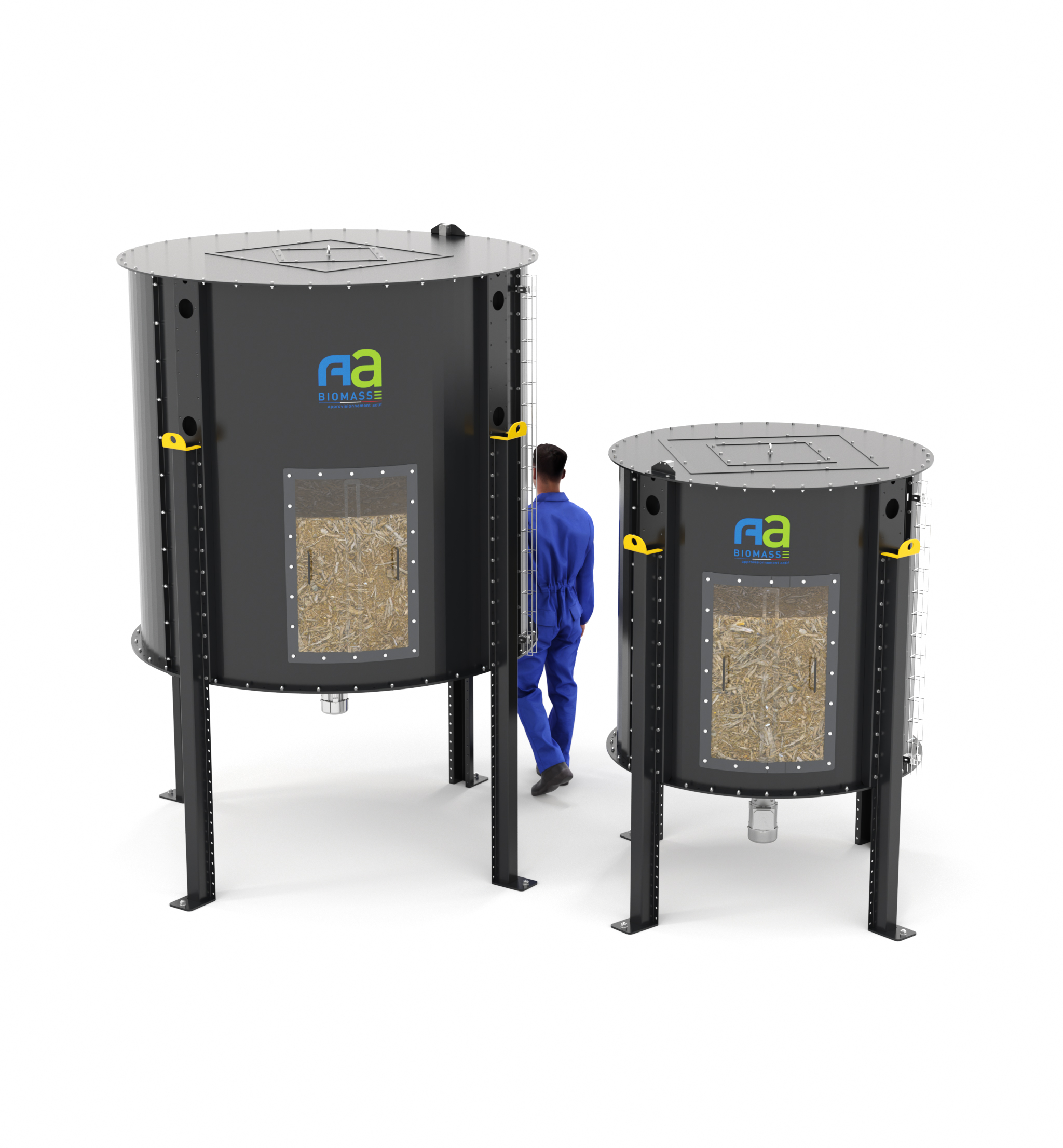 Bol répartiteur et stockage tampon biomasse volume 2 m3_5