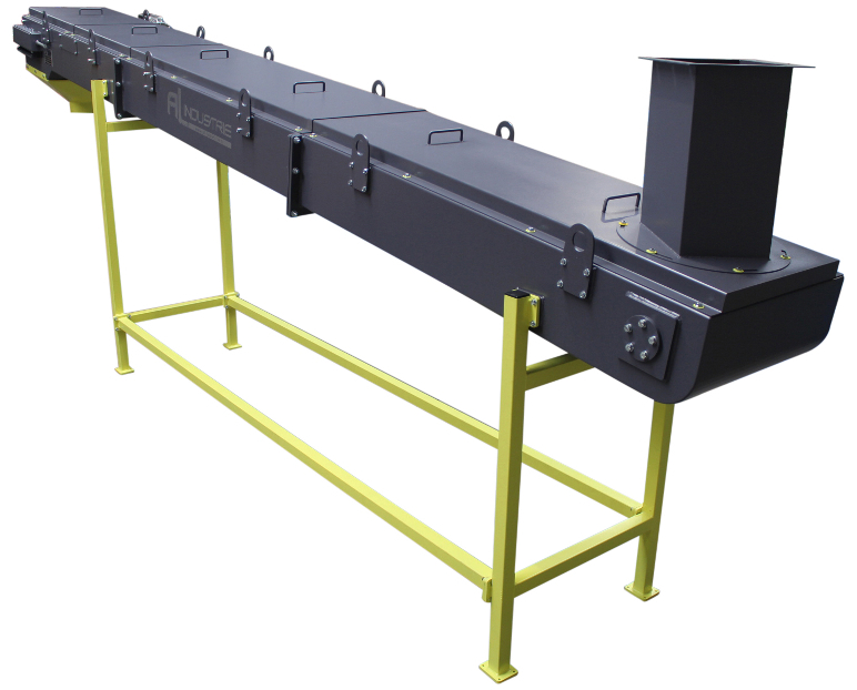 Sawdust conveyor for feeding a biomass boiler_1