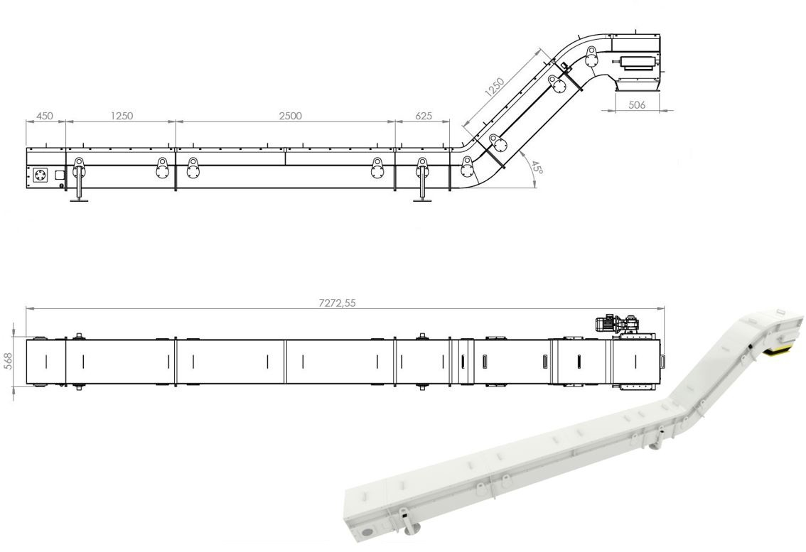 Biomass conveyor for a bioenergy plant_2