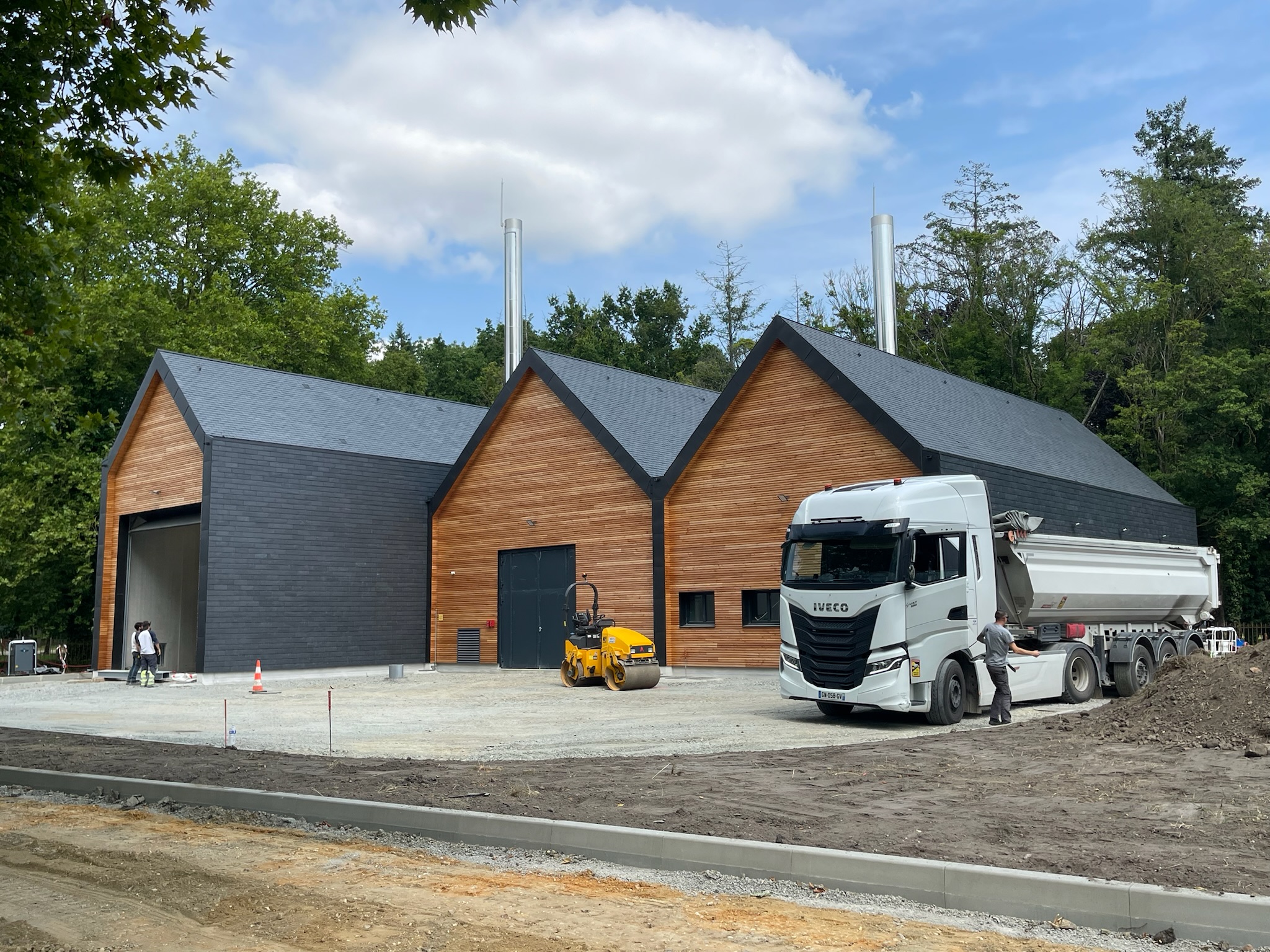 Biomass heating plant Prytanée national militaire de La Flèche 72_10