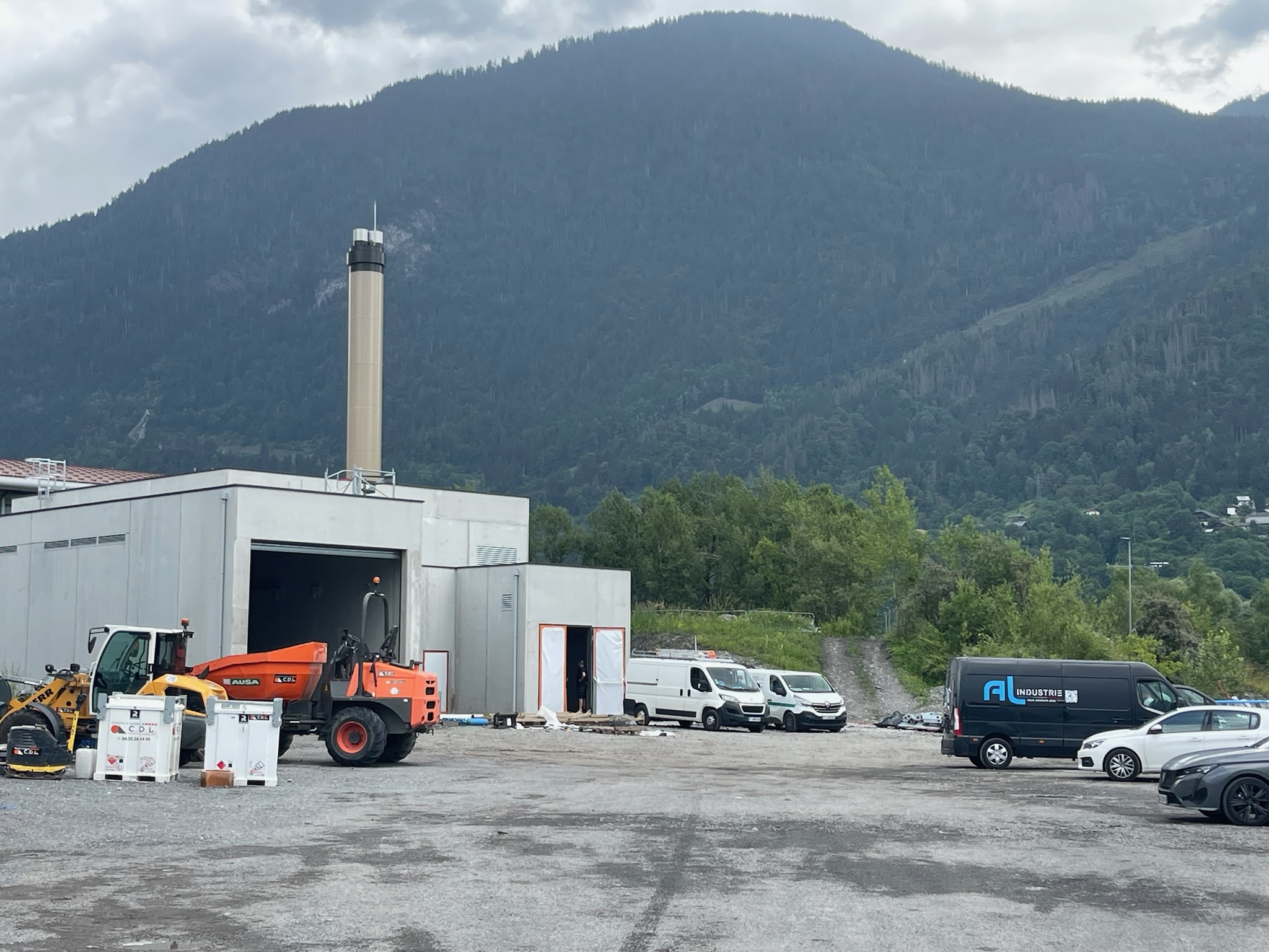 Biomass heating plant in Passy, 74_0