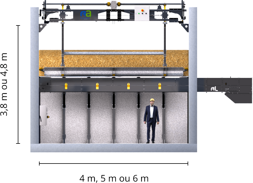 Biomass top loader for boiler feed_4