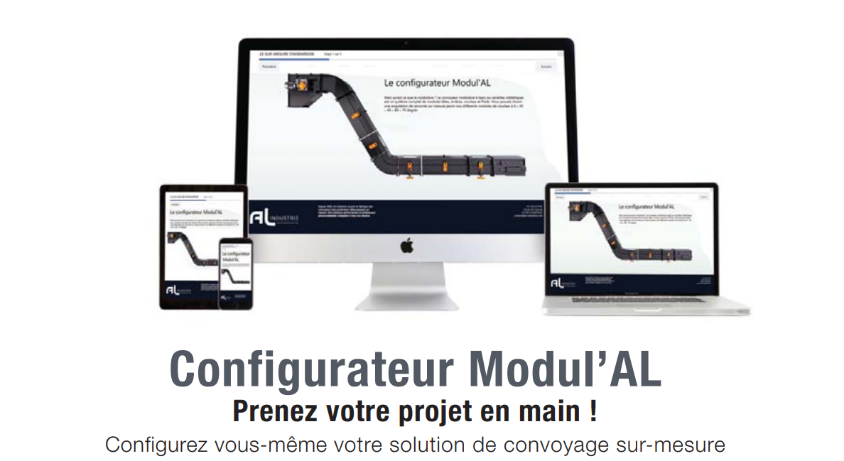 Votre configurateur de convoyeurs